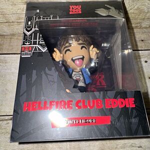 Youtooz Stranger Things Eddie Hellfire Club Vinyl Figure In Box 5in